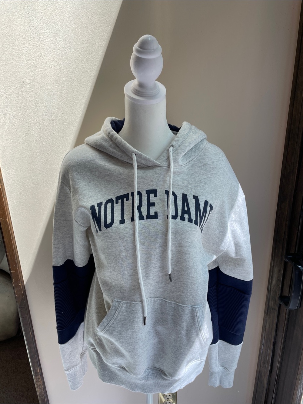 Under Armour Gray and Navy Pullover Hoodie